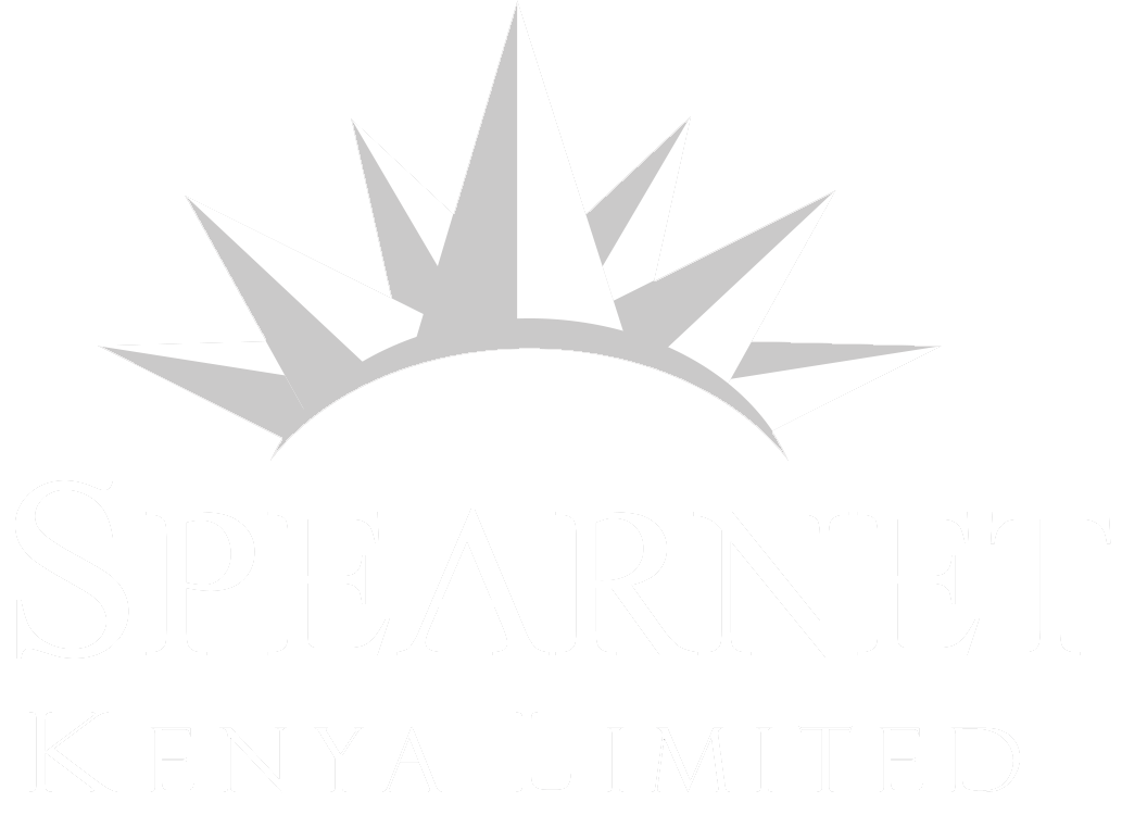Spearnet logo white